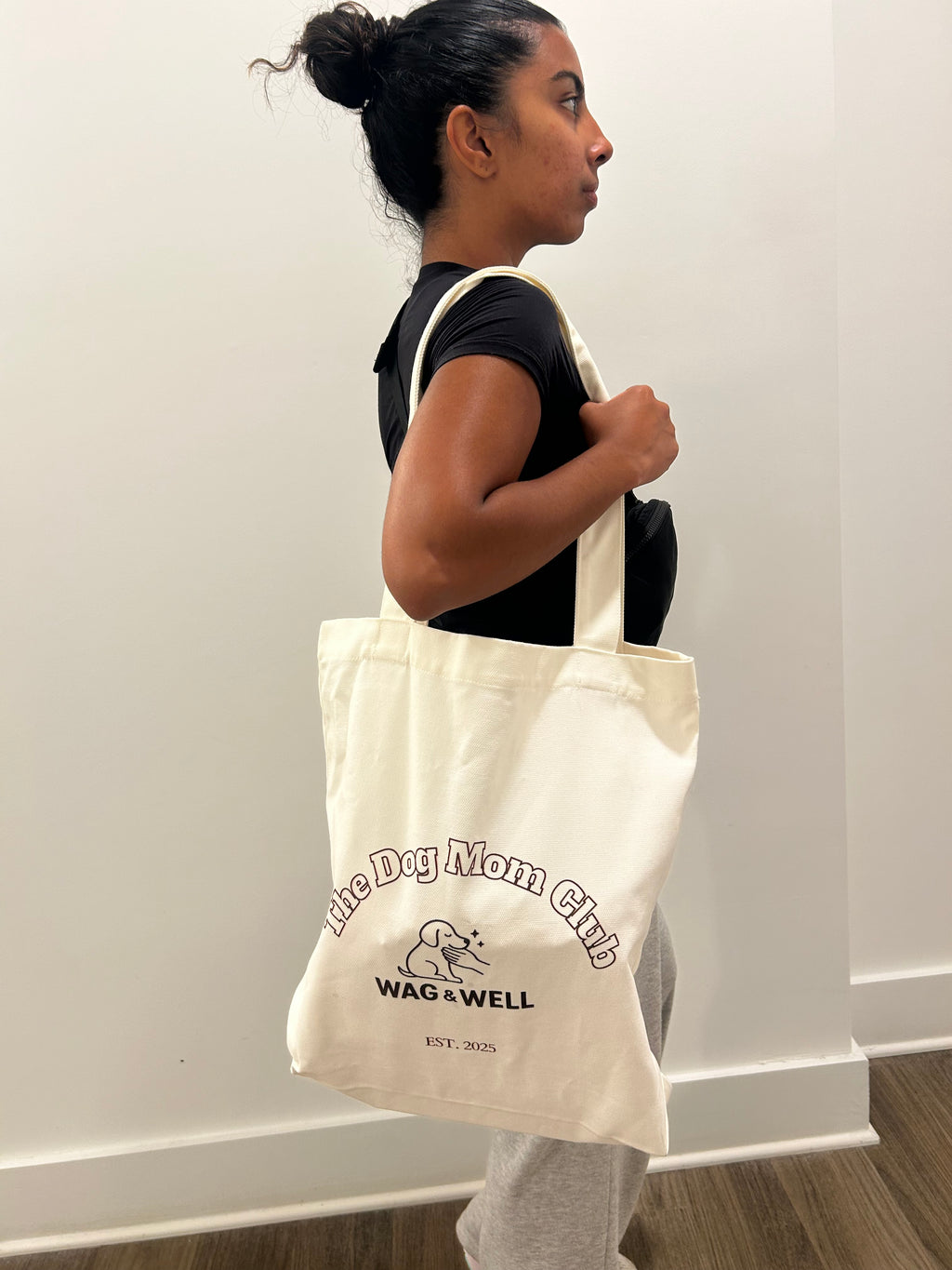The Dog Moms Club Tote Bag