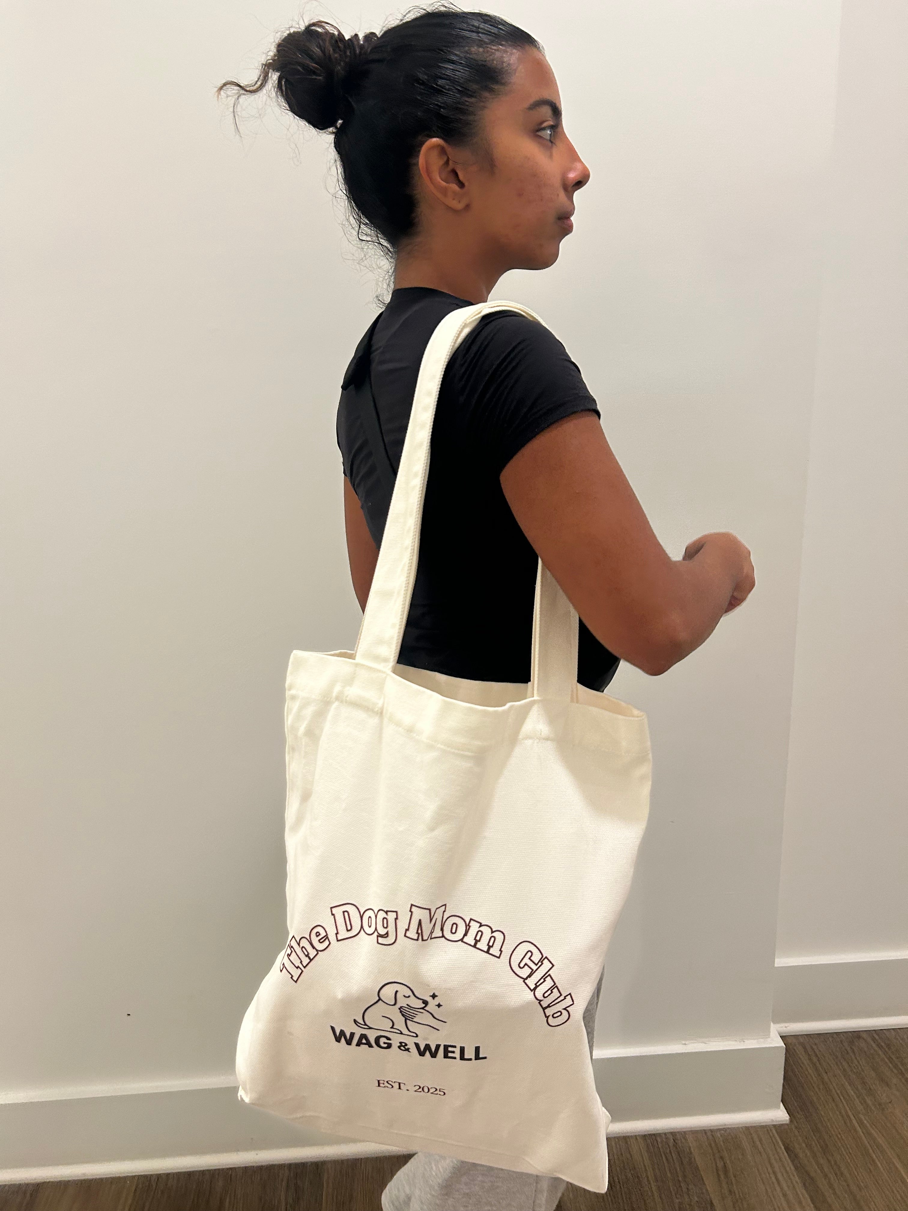 The Dog Moms Club Tote Bag