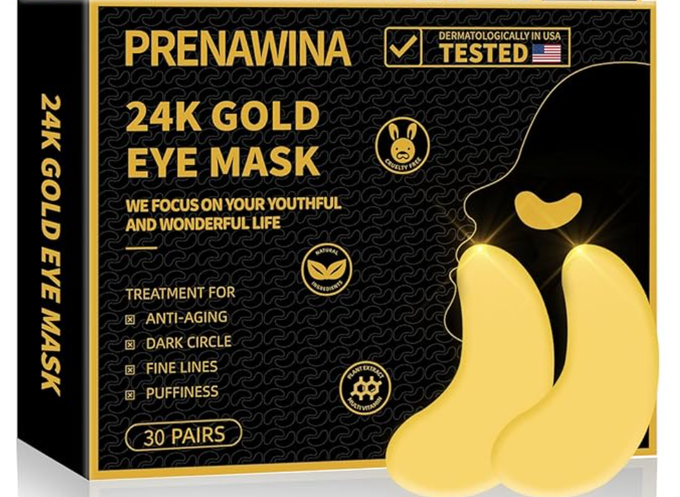 24K Gold Eye Mask
