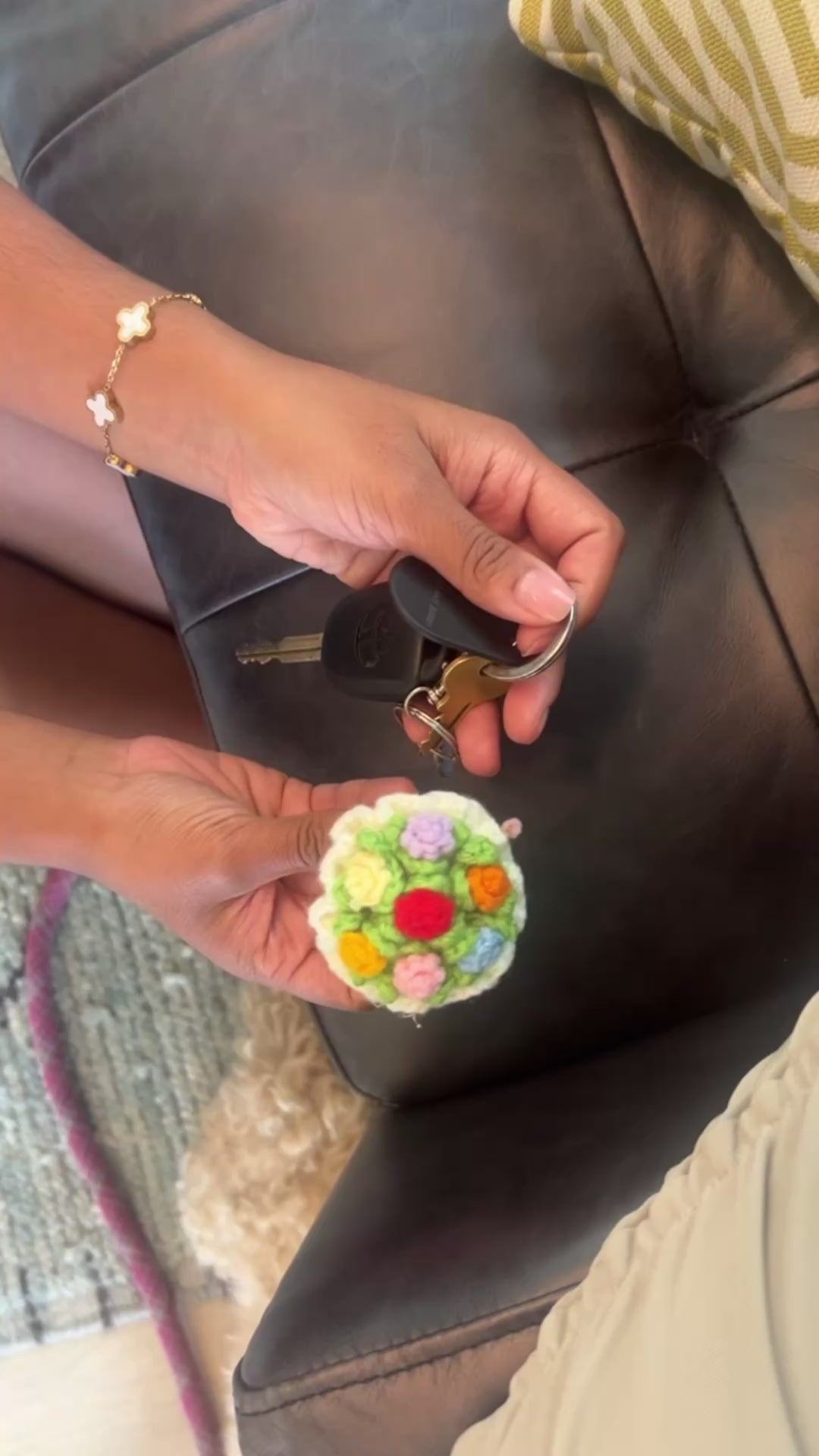 Flower Bouquet Keychain💐